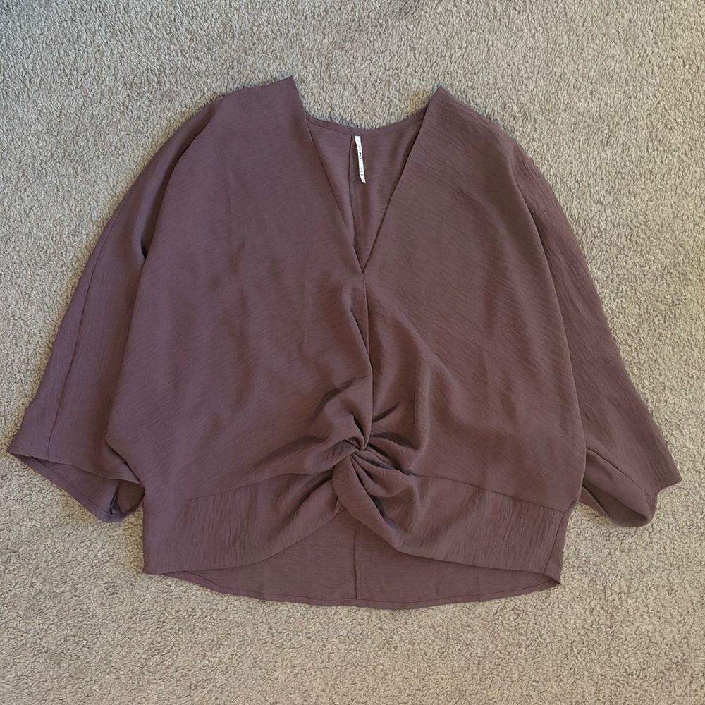 Elegant Mauve Women's Top